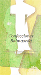 Mobile Screenshot of confeccionesbalmaseda.com